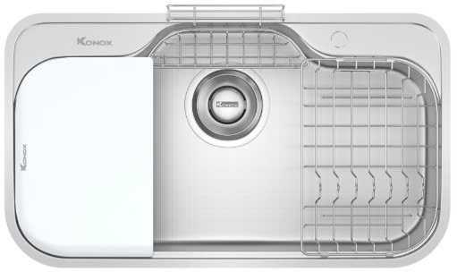 Chậu-rửa-bát-chống-xước-Konox-TARI-9051SR